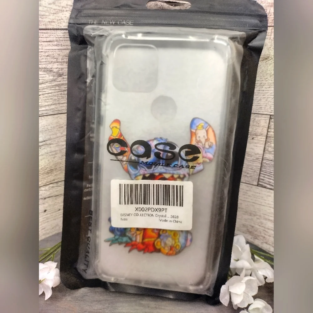 Disney Stitch Ultra Clear Case  Protective Silicone For Google Pixel 5A